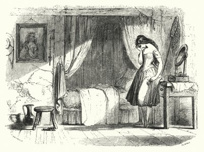 Illustrazione per il balletto, Ondine o La Naiade (incisione) da English School