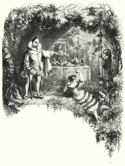 Illustrazione per il balletto, Le Diable boiteux, o Il diavolo zoppo (incisione) da English School