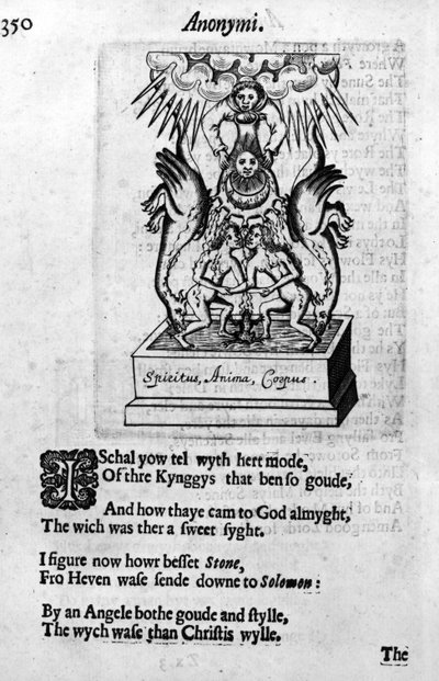 Illustrazione da Theatrum Chemicum Britannicum di Elias Ashmole, pubblicato per la prima volta nel 1652 da English School