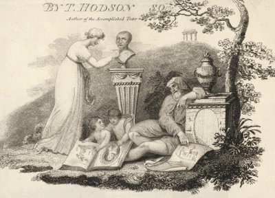 Illustrazione da un libro di Thomas Hodson, autore di The Accomplished Tutor (incisione) da English School