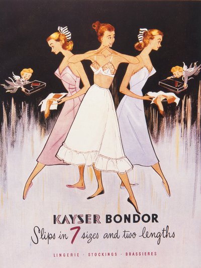 Illustrazione dal Catalogo Kayser Bondor, c.1955 da English School