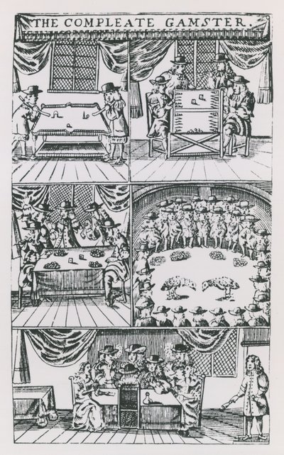 Illustrazioni da The Compleat Gamster da English School