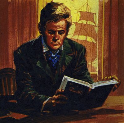 In Inghilterra, Conrad iniziò a imparare l