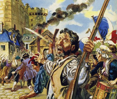 A Parigi, la Rivoluzione Francese iniziò con l