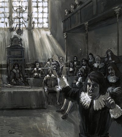 In Parlamento, Oliver Cromwell parlava per i 