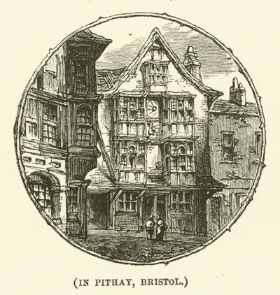 A Pithay, Bristol (incisione) da English School