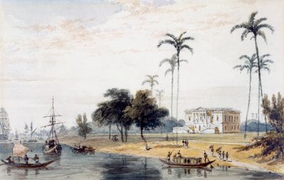 Nella Garden House Reach, Calcutta da English School