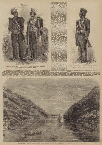 Ribellione indiana del 1857 (incisione) da English School