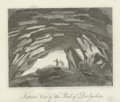 Veduta interna del Picco del Derbyshire da English School