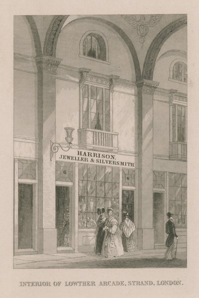 Interno di Lowther Arcade da English School