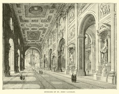 Interno di San Giovanni in Laterano da English School