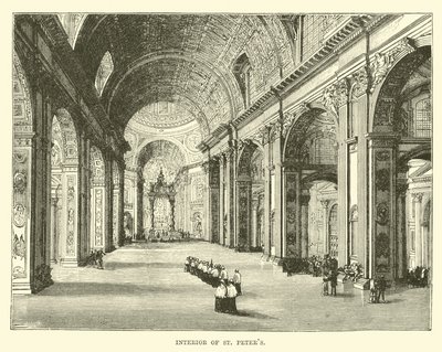 Interno di San Pietro da English School