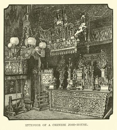 Interno di una Casa di Preghiera Cinese da English School
