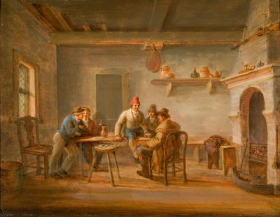 Interno di una locanda inglese da English School