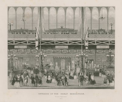 Interno della Grande Esposizione, 1851, Dipartimento Russo da English School