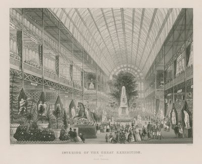 Interno della Grande Esposizione, 1851, Transetto Sud da English School