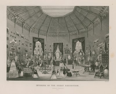 Interno della Grande Esposizione, 1851, Dipartimento Zollverein da English School