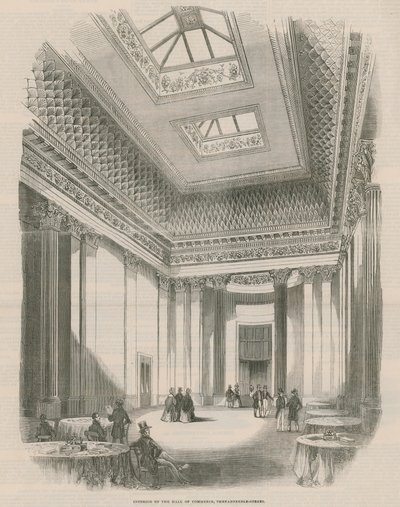 Interno della Hall of Commerce da English School
