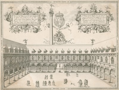 Interno della Royal Exchange, Londra da English School
