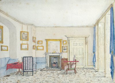 Interno di Curzon Street, c.1830 da English School