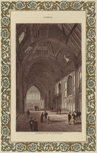 Vista interna della Guildhall da English School