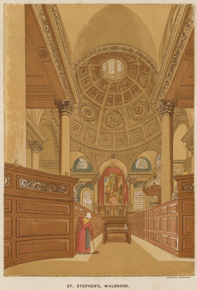 Veduta interna della chiesa di St Stephen da English School