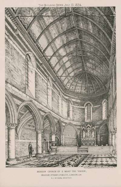 Vista interna della Chiesa della Missione di Santa Maria Vergine da English School