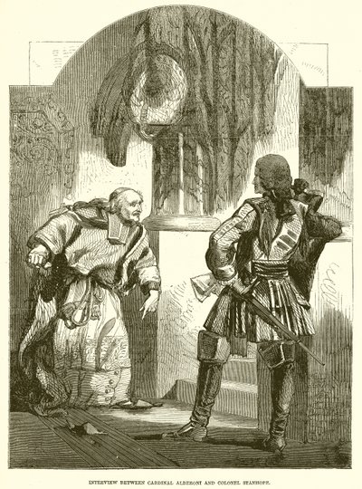 Incontro tra il Cardinale Alberoni e il Colonnello Stanhope da English School