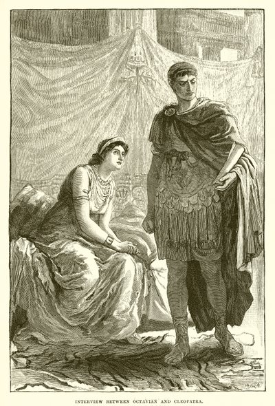 Incontro tra Ottaviano e Cleopatra da English School