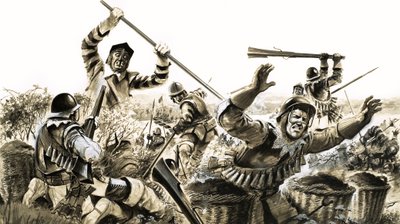 In battaglia: il trionfo finale di Oliver Cromwell da English School