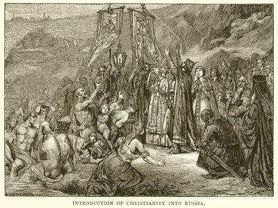 Introduzione del cristianesimo in Russia da English School