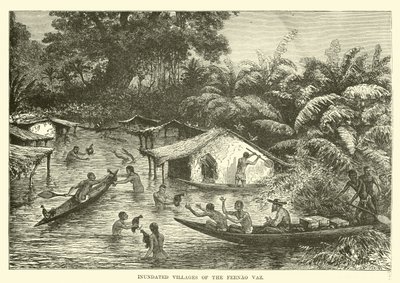 Villaggi inondati del Fernao Vaz da English School