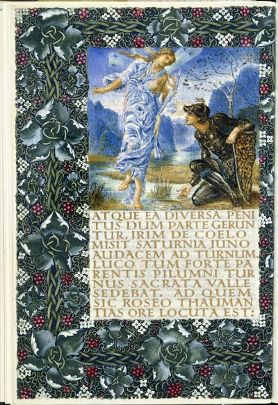 Iride che appare davanti a Turno, 1874-c.1919 da English School