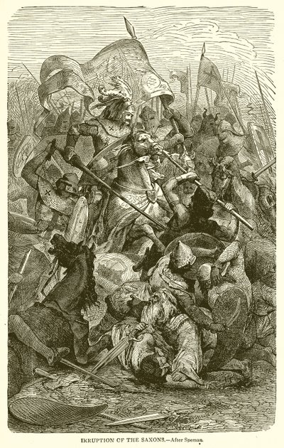 Irruzione dei sassoni da English School
