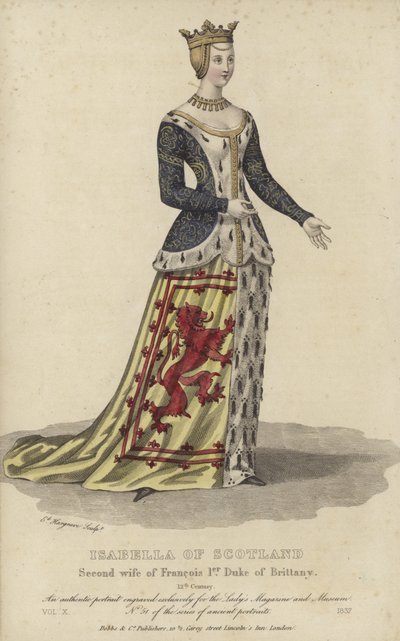 Isabella di Scozia da English School