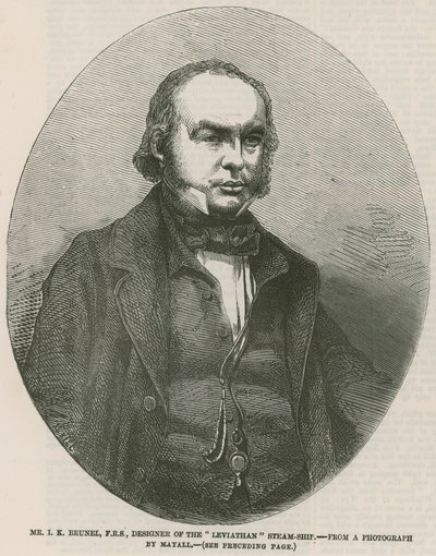 Isambard Kingdom Brunel, designer del piroscafo Leviathan da English School