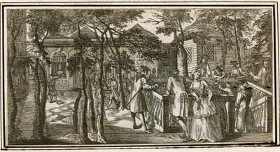 Islington Spa, precedentemente New Tunbridge Wells, 1735 da English School