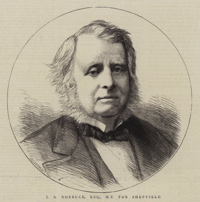 J A Roebuck, Esquire, MP per Sheffield da English School