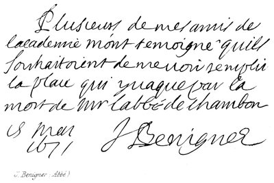 J Benigner, Abate da English School