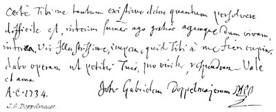 J G Doppelmaier da English School