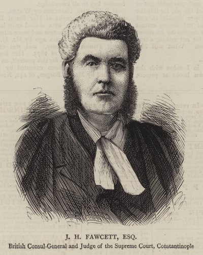 J H Fawcett, Esquire da English School
