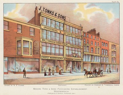 Negozio di arredamenti J Tonks & Sons, Scarborough da English School