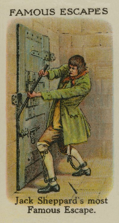 La fuga più famosa di Jack Sheppard da English School