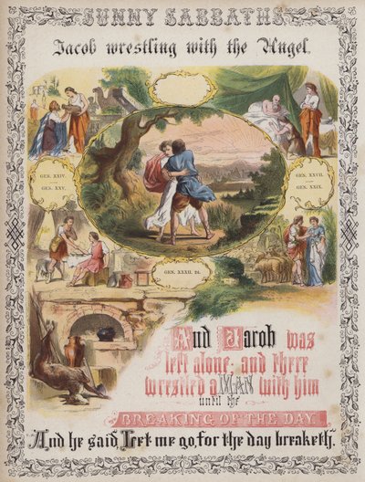 Giacobbe lotta con l