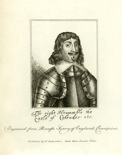 James Levingston, Conte di Calendar da English School