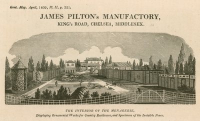 Manifattura di James Piltons, Kings Road, Chelsea da English School