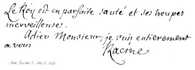 Jean Racine (nato 1639, morto 1699) da English School