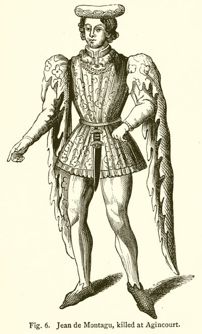 Jean de Montagu, ucciso ad Agincourt da English School
