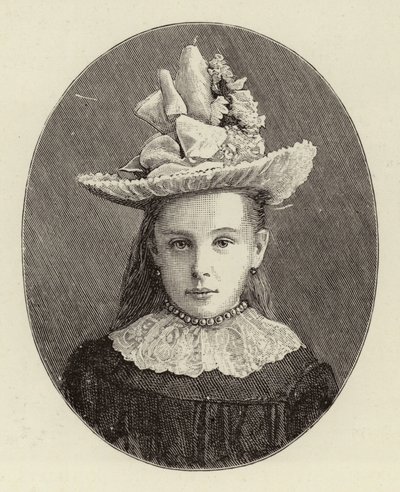 Jeanne Victoire Snooke (incisione) da English School