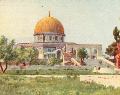 Gerusalemme, La Cupola della Roccia da English School